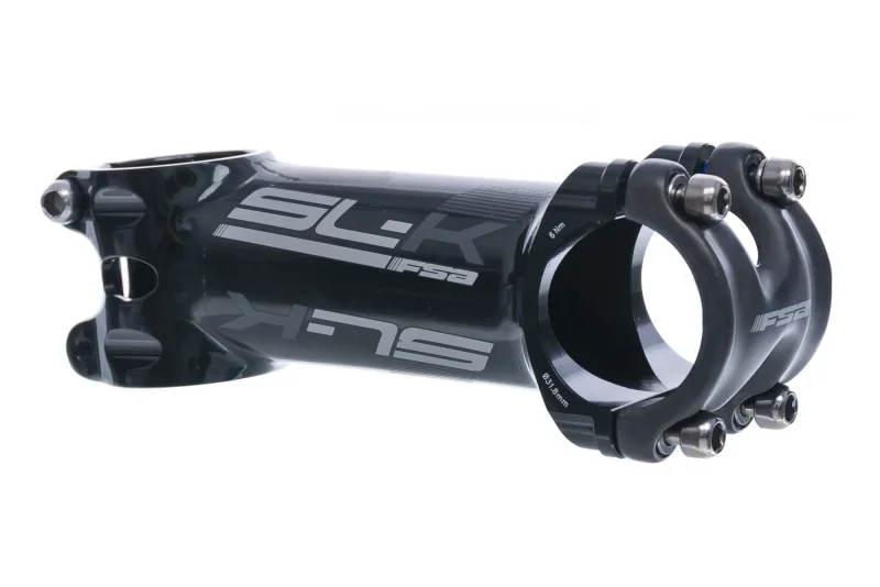 fsa sl k 100mm 6 aluminum stem 31 8mm black