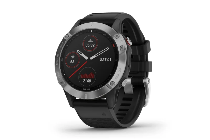 garmin fenix 6 black smartwatch