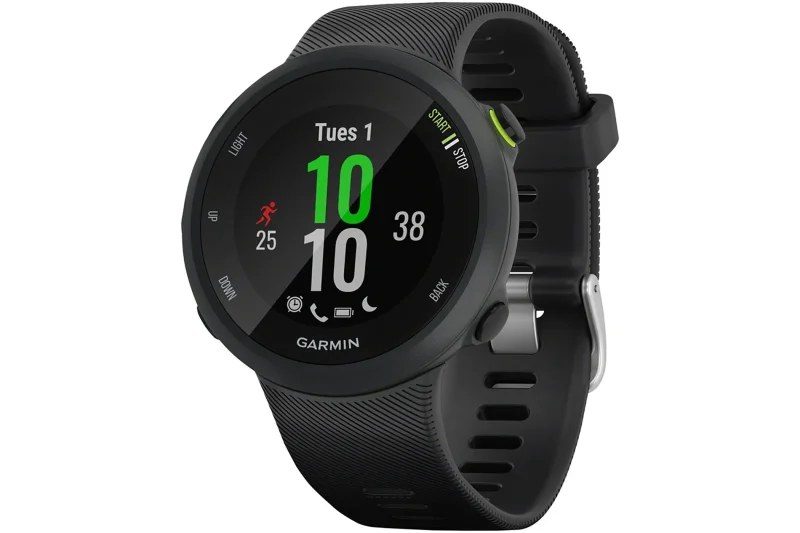 garmin forerunner 45 black smartwatch