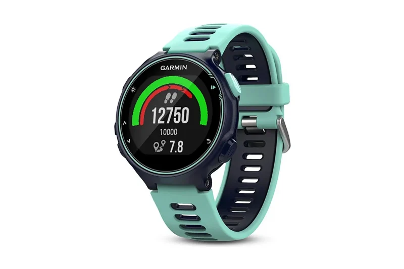 garmin forerunner 735xt tri bundle midnight frost blue