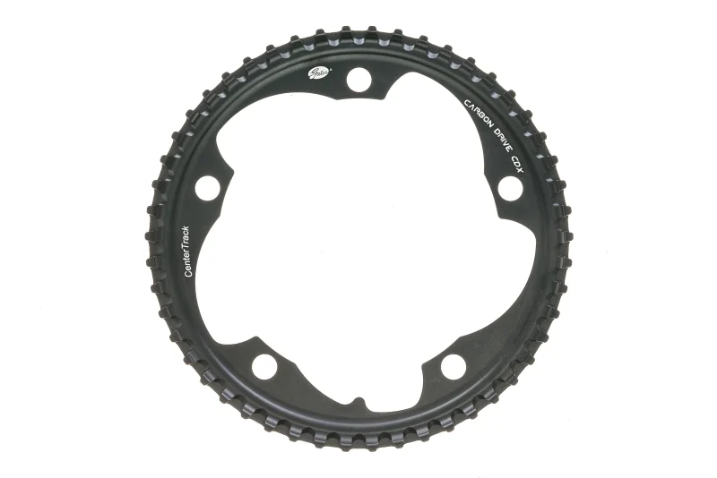 gates carbon belt drive 50t 130mm bcd chainring alloy 5 bolt cdx centertrack scaled