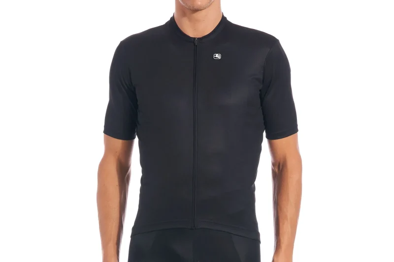 giordana fusion men s short sleeve jersey black