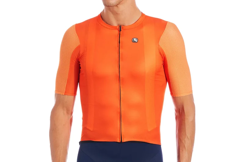 giordana silverline s s tangerine orange jersey