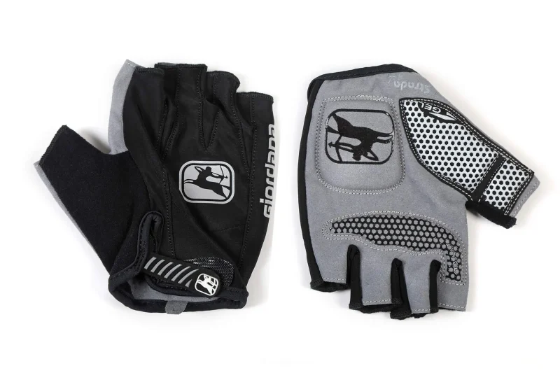 giordana strada gel women s black cycling gloves