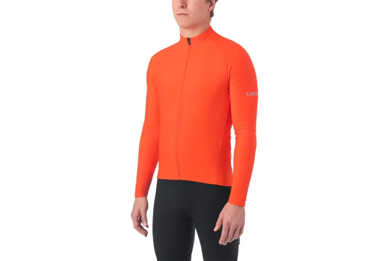 giro men s chrono long sleeve thermal jersey high performance cycling top