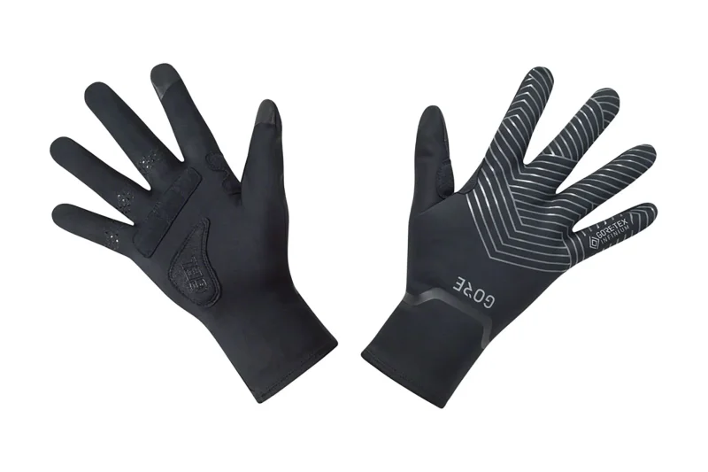 gore c3 infinium stretch full finger glove black