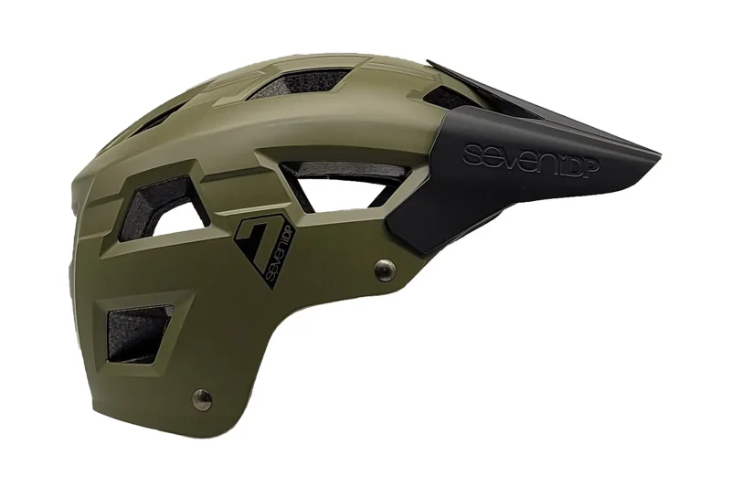 idp m5 bike helmet army green