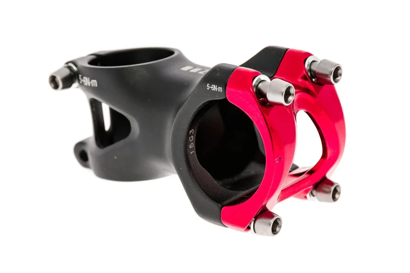 intense stem 50mm 6 black red 31 8mm aluminum 1 1 8