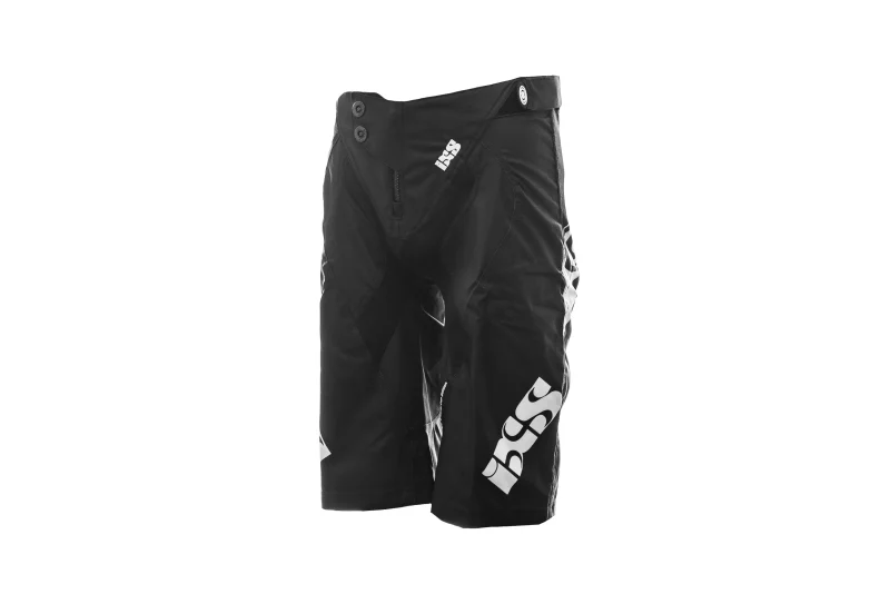 ixs race 7 1 dh black shorts high performance downhill gear scaled