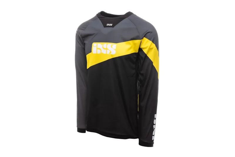 ixs race 7 1 ls jersey black yellow scaled