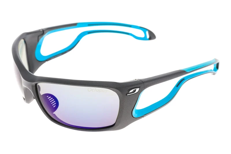 julbo octopus sunglasses black blue frame grey lenses