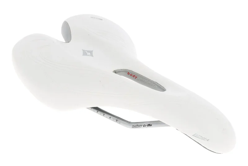 lithia comp saddle 143mm cr mo rails white