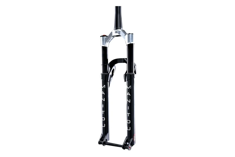 manitou r8 pro 29 120mm fork 15x110mm 44mm offset remote lockout black silver