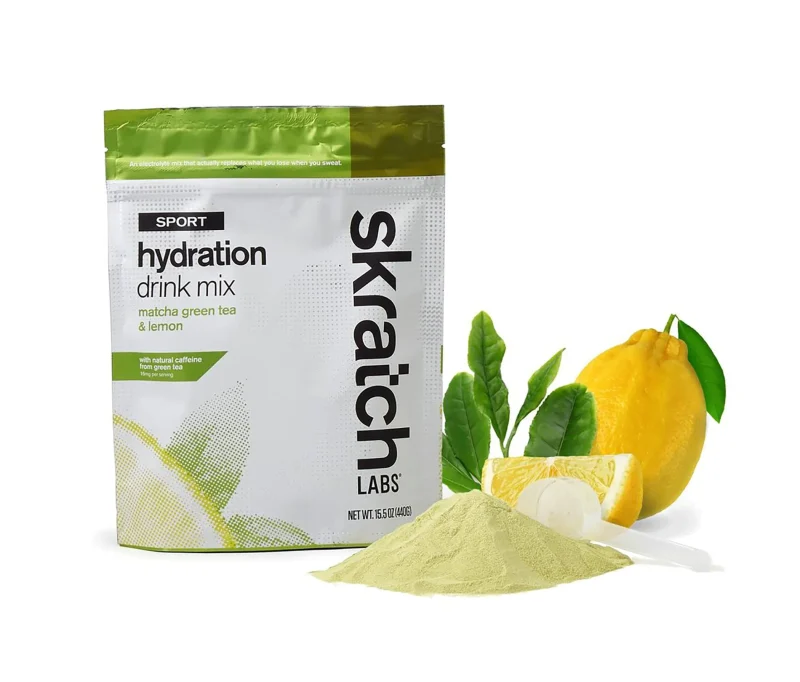 matcha green tea lemon sports drink mix 20 servings