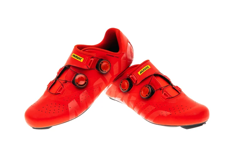 mavic cosmic pro road shoes fiery red size 10 scaled