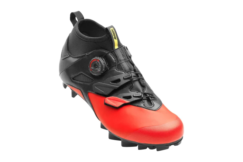 mavic crossmax elite mountain bike shoes black red