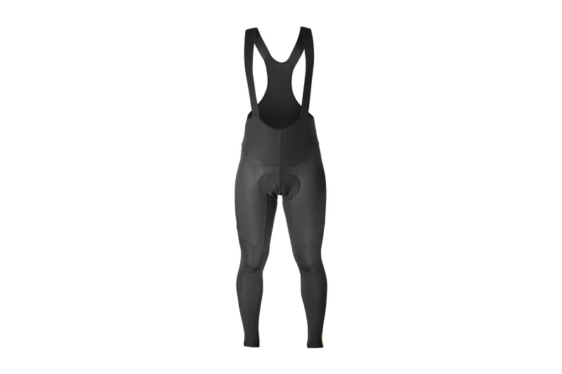 mavic essential black thermo bib tights