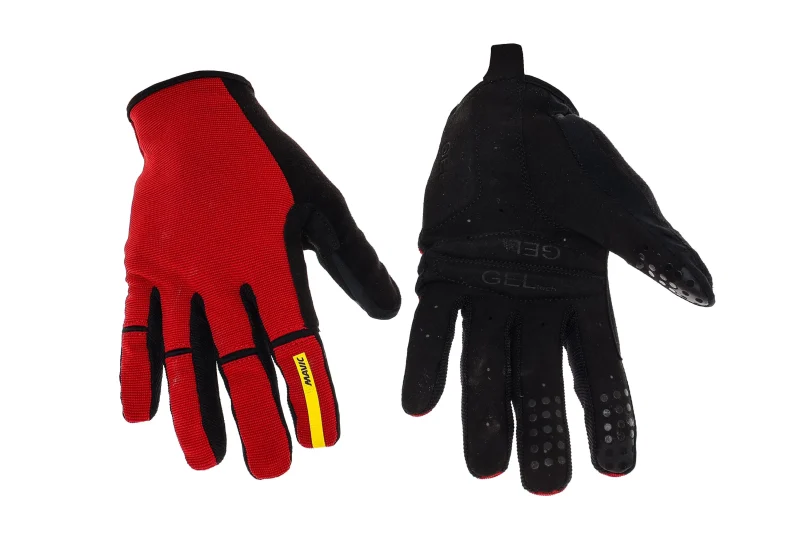 mavic essential long finger gloves xl seamless grip scaled