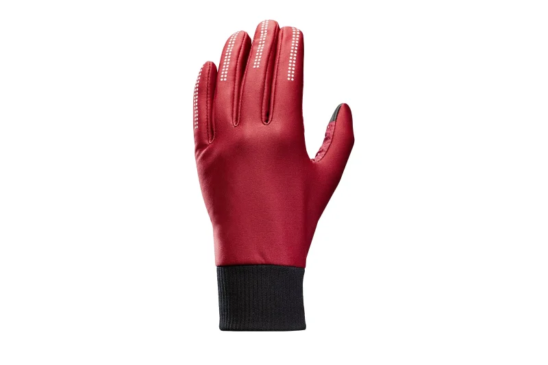 mavic essential windproof gloves red dahlia