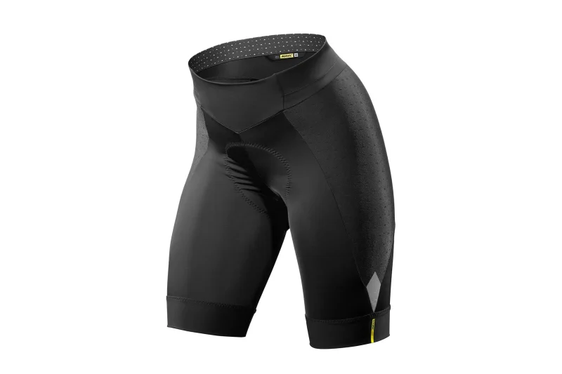 mavic women s extra length black cycling shorts