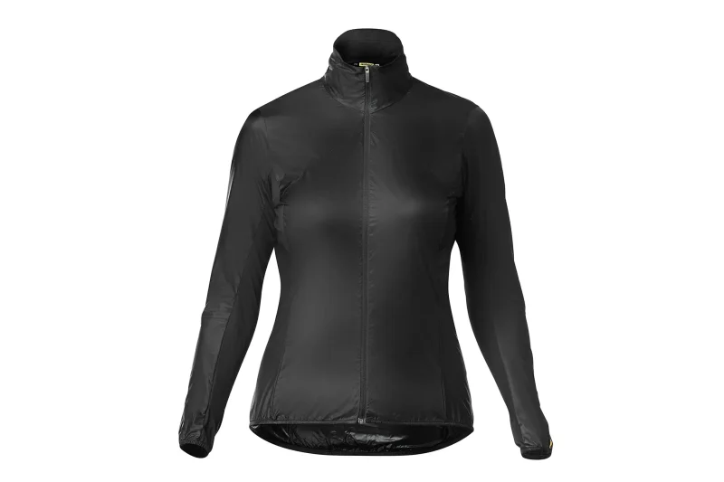 mavic women s sirocco black bike jacket