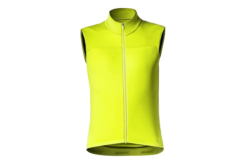 mavic yellow safety vest for cycling