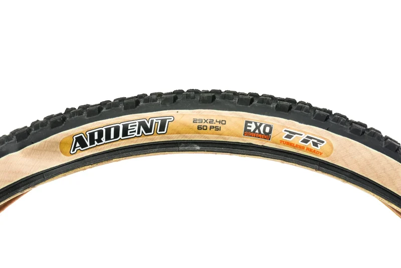 maxxis ardent 29 x 2 4 60 tpi tubeless exo skinwall tire