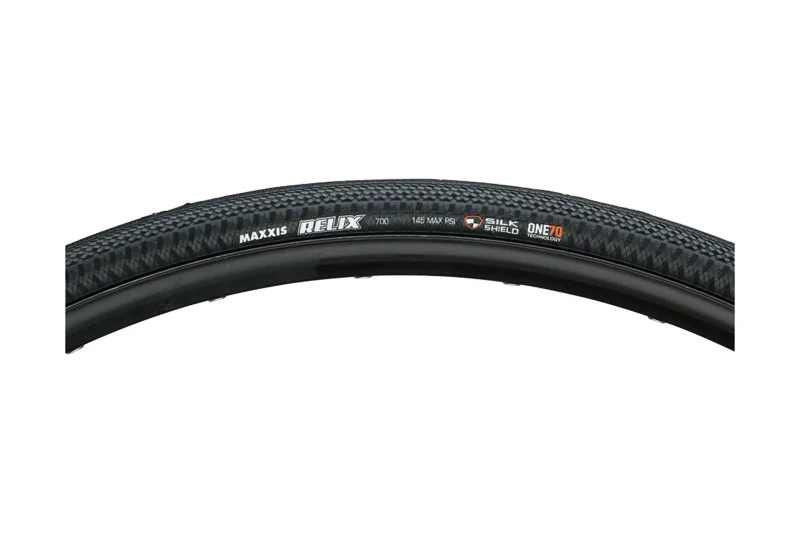 maxxis relix 700c 23mm 170 tpi clincher tire