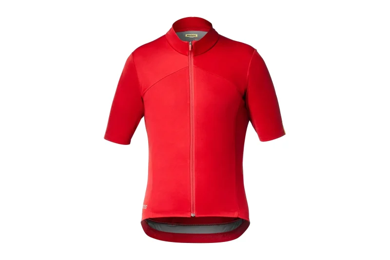 mistral sl high performance red cycling jersey