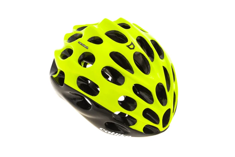 mixino road bike helmet small 52 54cm black fluor yellow scaled