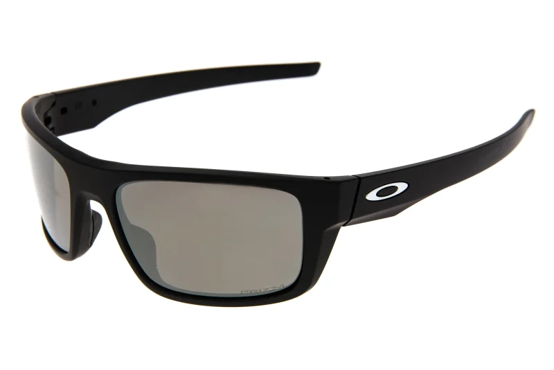 oakley drop point sunglasses matte black frame prizm black polarized lens scaled