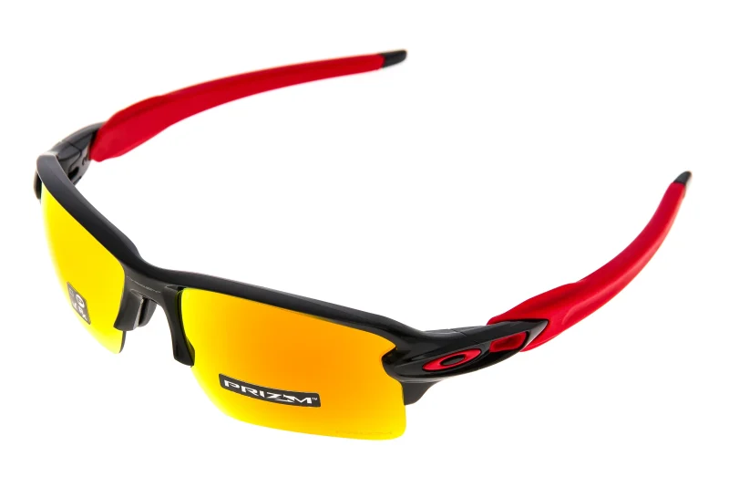 oakley flak 2 0 sunglasses black red frame prizm fire iridium lens scaled