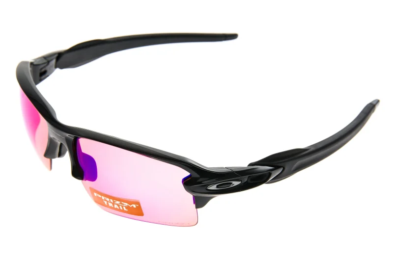 oakley flak 2 0 sunglasses polished black frame with prizm trail lens scaled