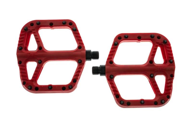 oneup composite pedals red platform scaled