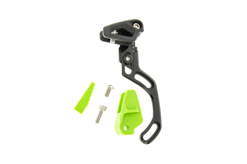 oneup iscg05 aluminum chain guide 26 38t black green scaled