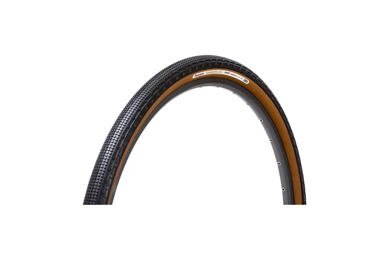 panaracer gravelking sk plus 650b tubeless tire black brown protite