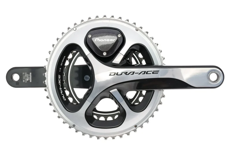 pioneer dura ace fc 9000 power meter crankset 11 speed 172 5mm 50 34t