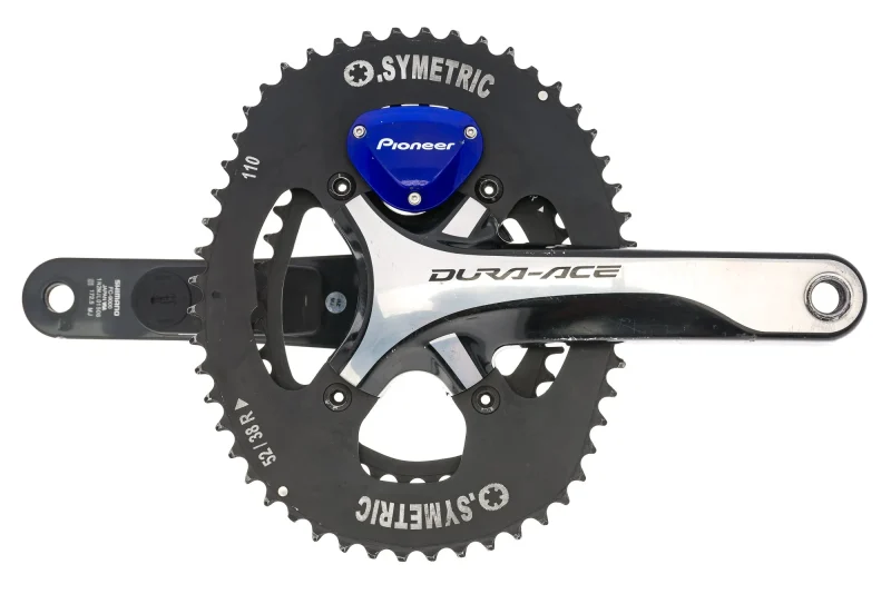 pioneer sgy90 power meter crank set shimano dura ace 9000 11 speed 172 5mm 52 38t symetric chainrings