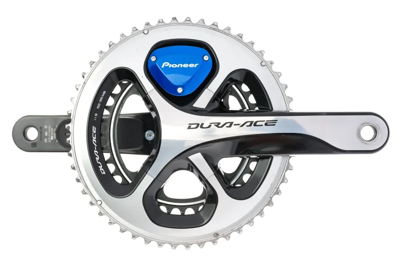 pioneer sgy90 shimano dura ace power meter crankset 11 speed 165mm 52 36t 110 bcd