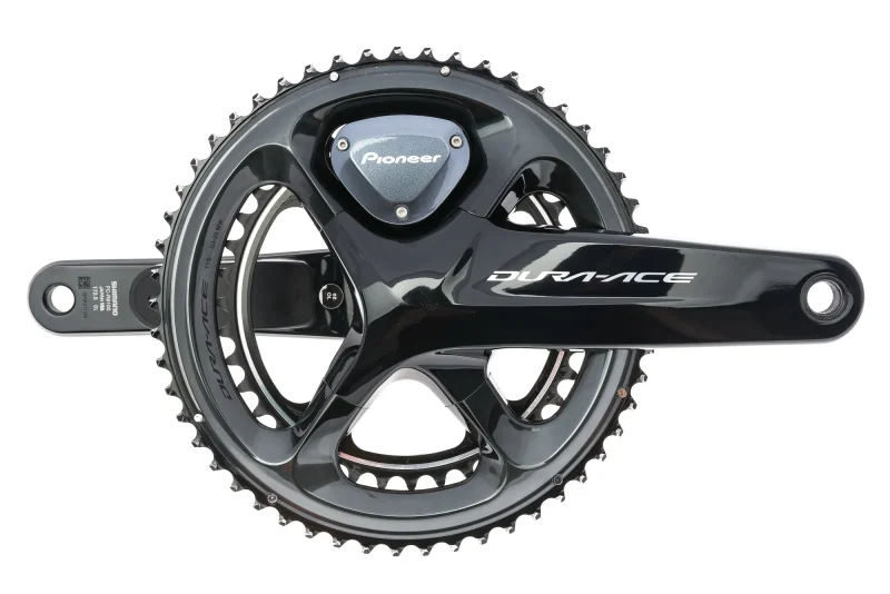 pioneer sgy91 shimano dura ace fc 9100 power meter crankset 11 speed 172 5mm 53 39t hollowtech ii