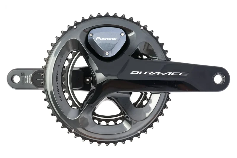 pioneer sgy91 shimano dura ace power meter crankset 11 speed 165mm 50 34t 110 bcd hollowtech ii