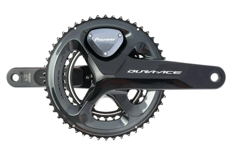 pioneer shimano dura ace fc 9100 power meter crankset 172 5mm 50 34t 110mm bcd