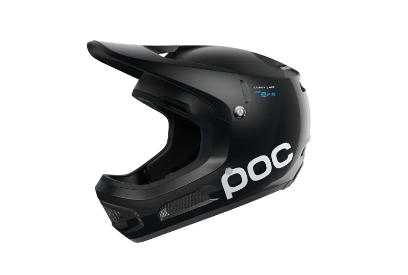 poc coron air carbon spin helmet xl xxl 59 62cm uranium black