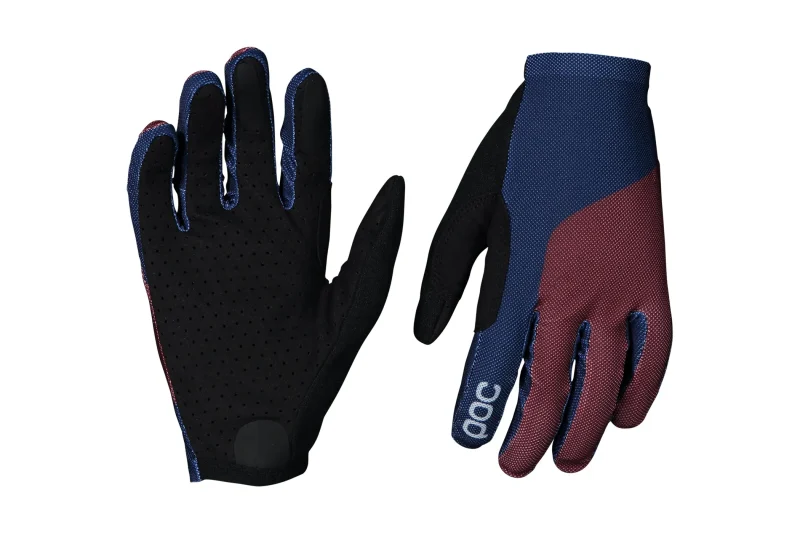 poc essential mesh gloves red navy