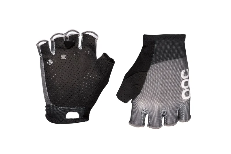 poc essential mesh road cycling gloves uranium black