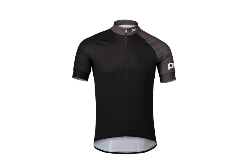 poc essential road jersey uranium black sylvanite grey medium