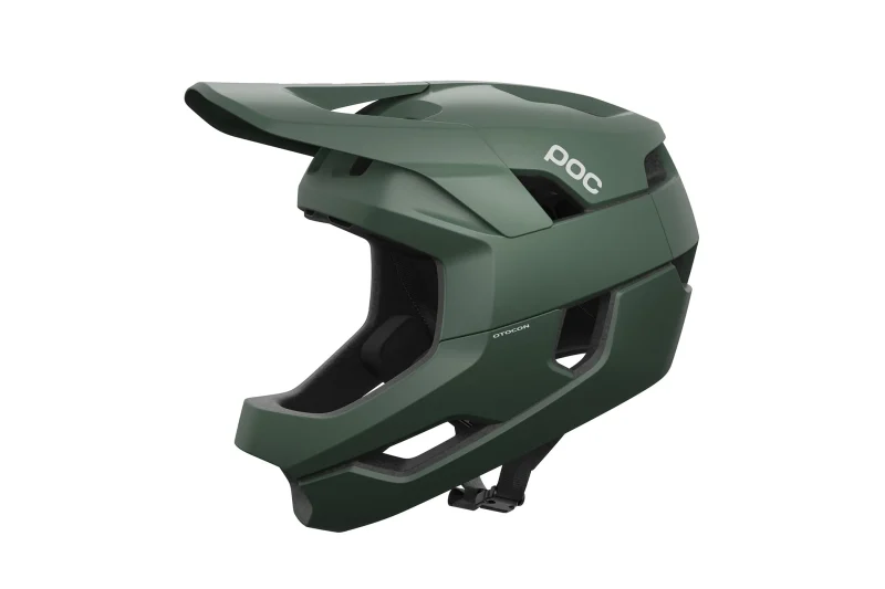 poc otocon epidote green helmet matte finish