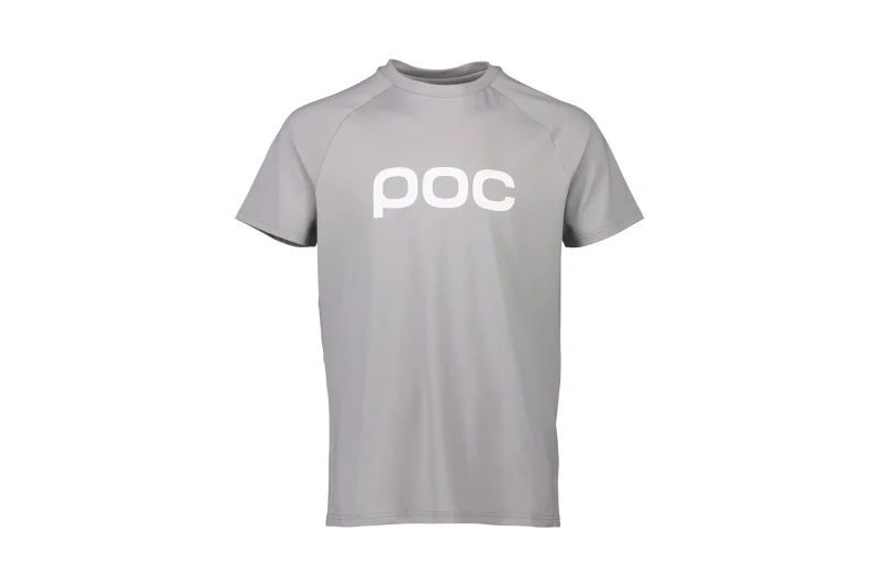 poc reform enduro alloy grey tee premium cycling shirt