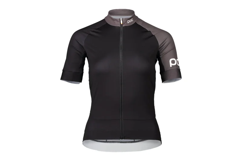 poc women s essential road jersey uranium black sylvanite grey