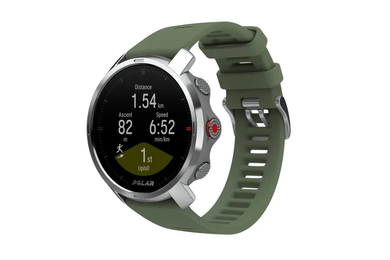 polar grit x green watch high performance gps outdoor timepiece